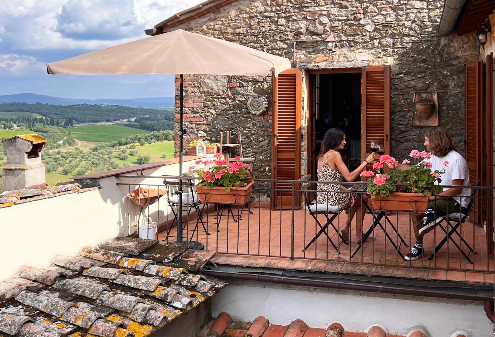 Borgo San Gusme Apartment ภายนอก รูปภาพ